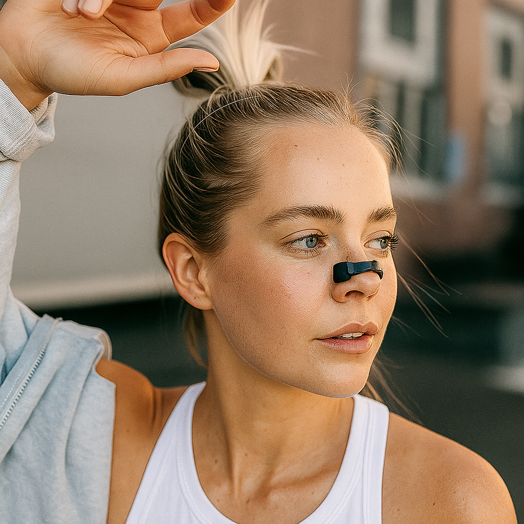 Alpha Kit Dilatador Nasal Magnetico Premium + 60 Parches Magneticos