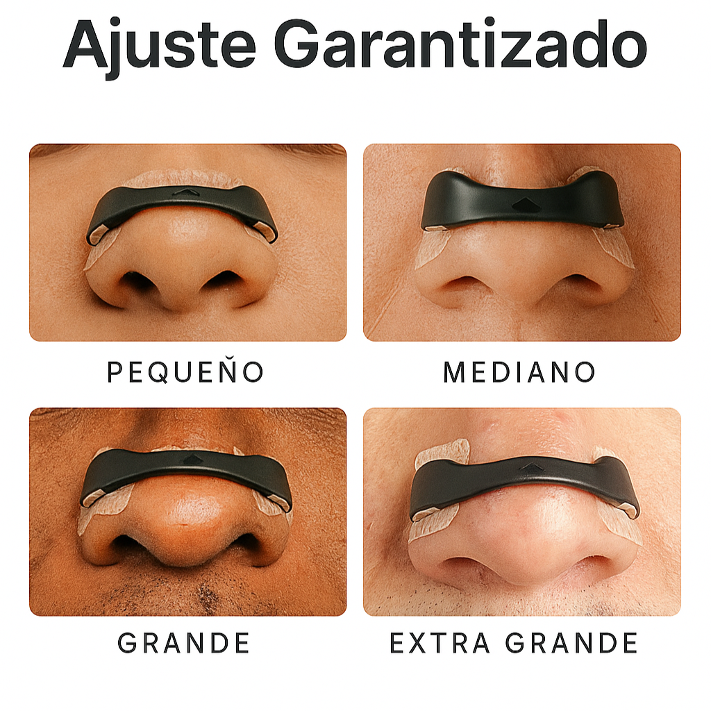 Alpha Kit Dilatador Nasal Magnetico Premium + 120 Parches Magneticos